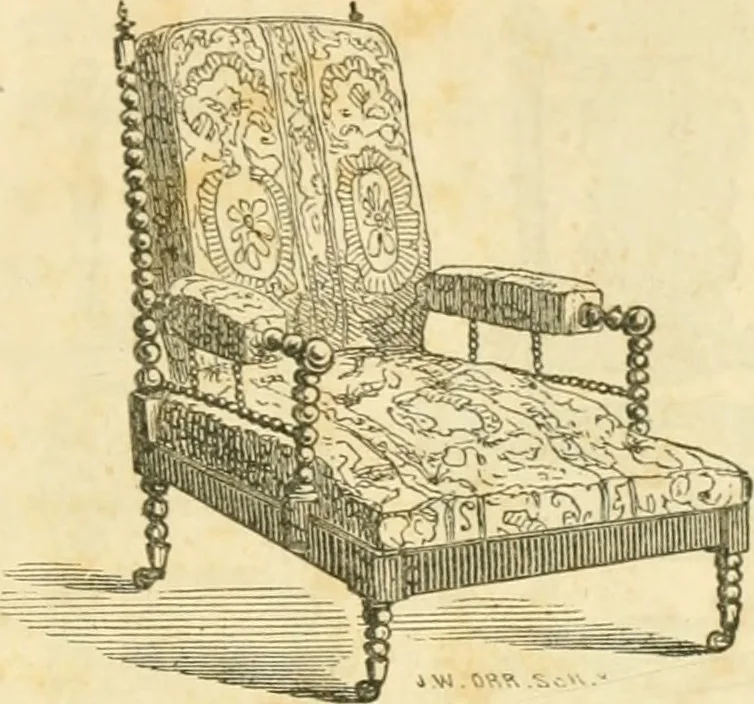 An illustration from The architecture of country houses : including designs for cottages, farm houses, and villas, with remarks on interiors, furniture, and the best modes of warming and ventilating, 1851, leaf 534
