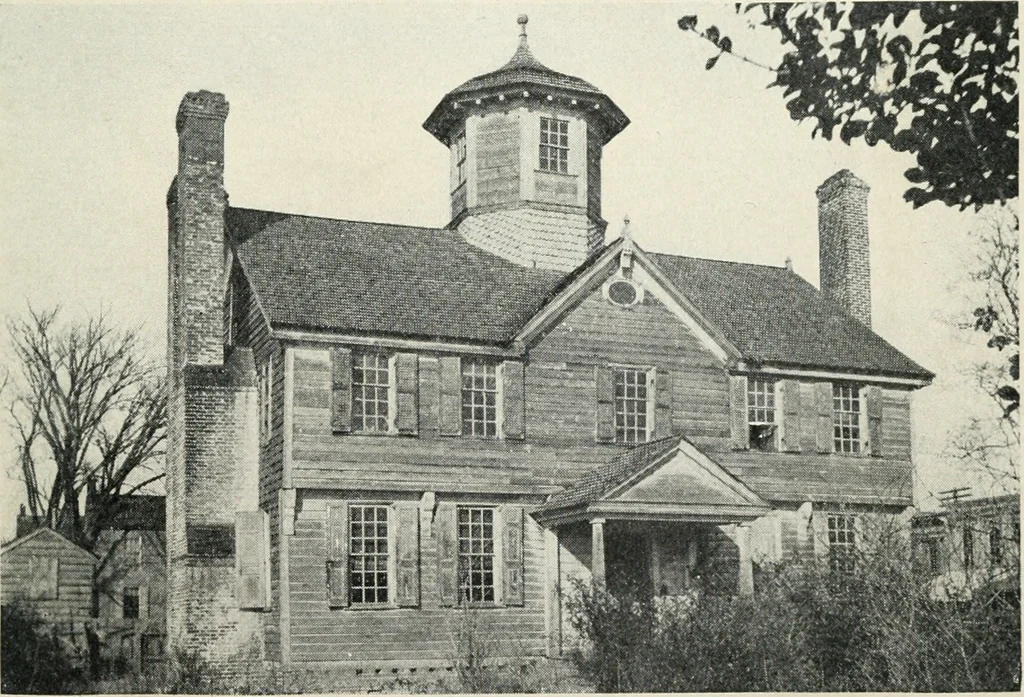 An illustration from The architecture of colonial America, 1915, leaf 132