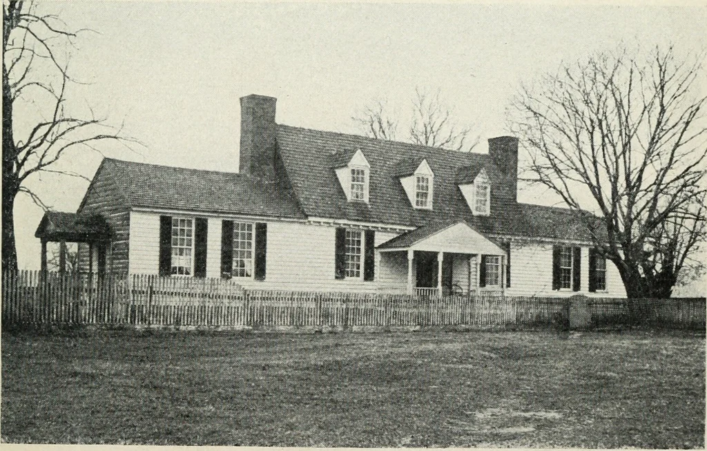 An illustration from The architecture of colonial America, 1915, leaf 146