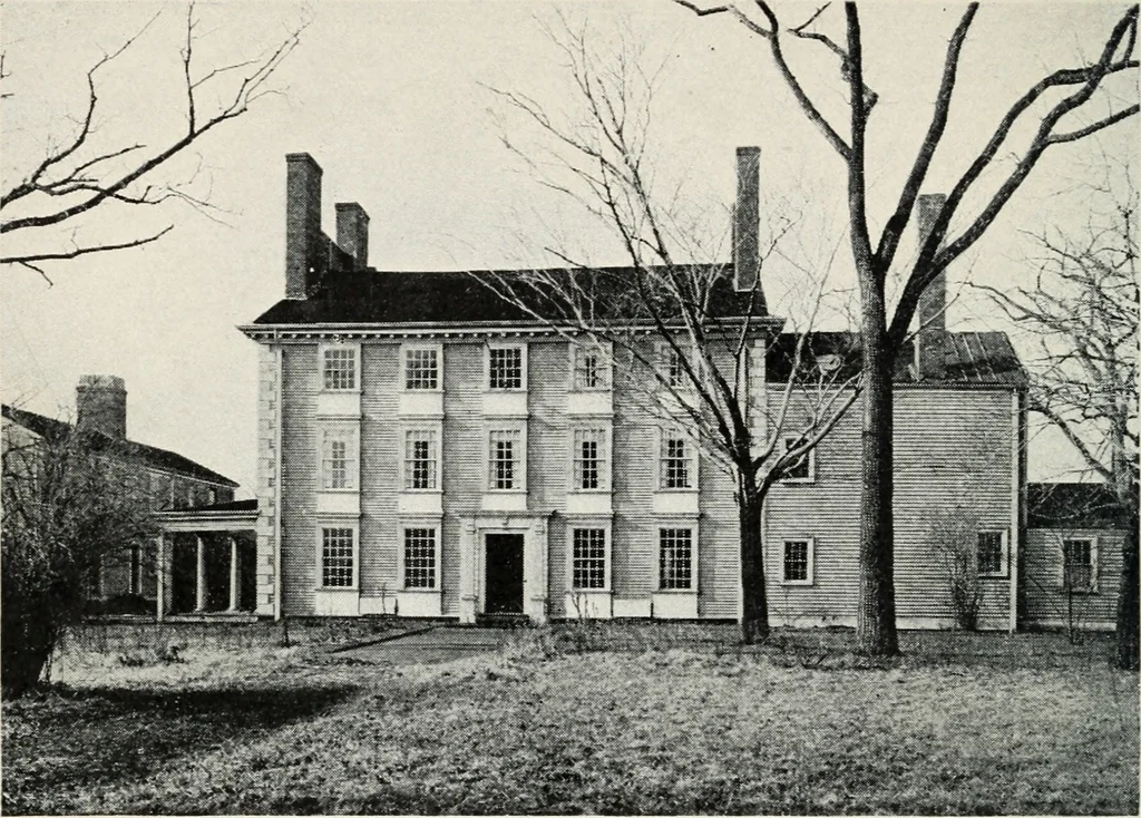 An illustration from The architecture of colonial America, 1915, leaf 147