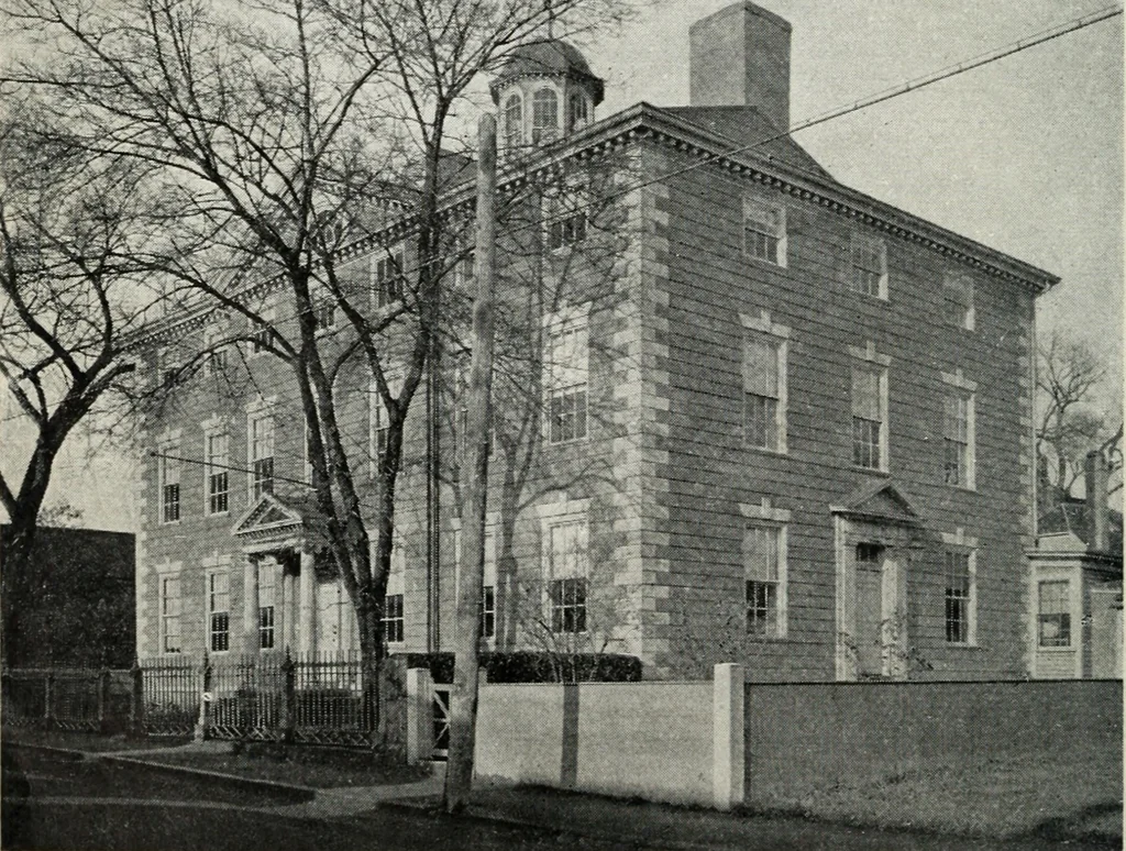An illustration from The architecture of colonial America, 1915, leaf 147
