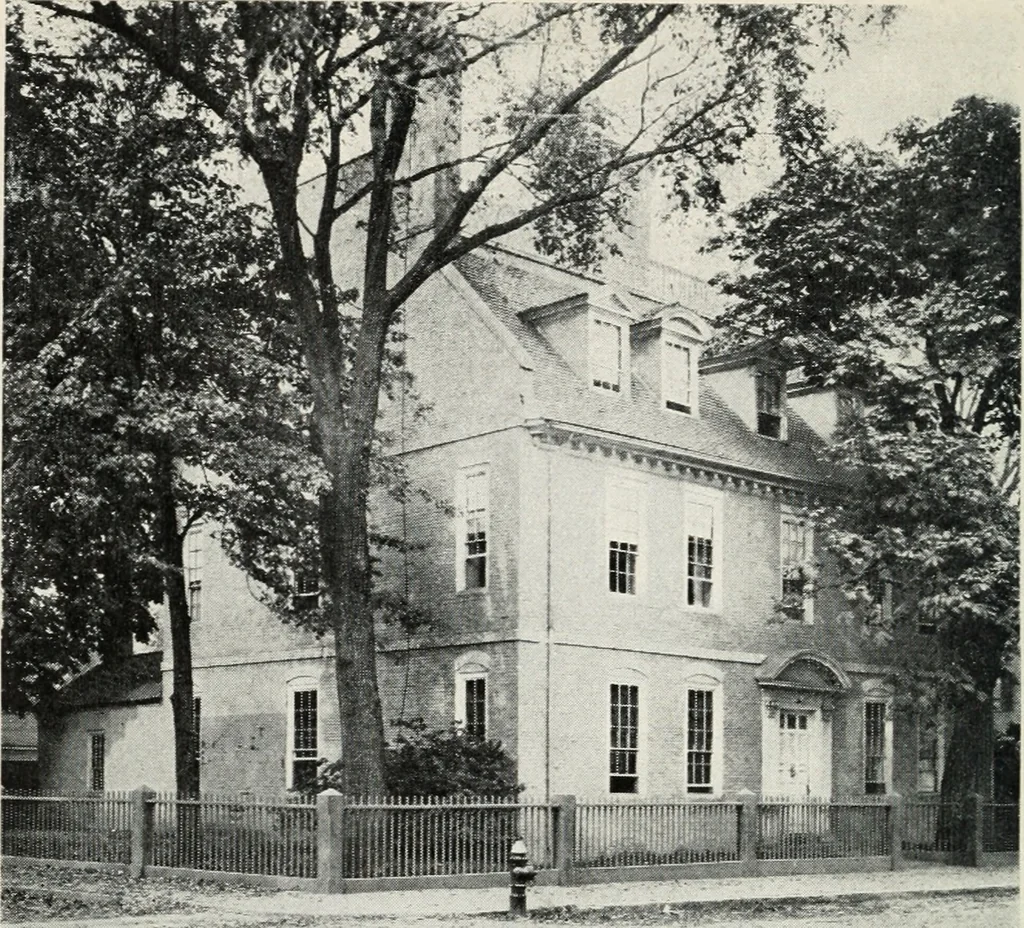 An illustration from The architecture of colonial America, 1915, leaf 155