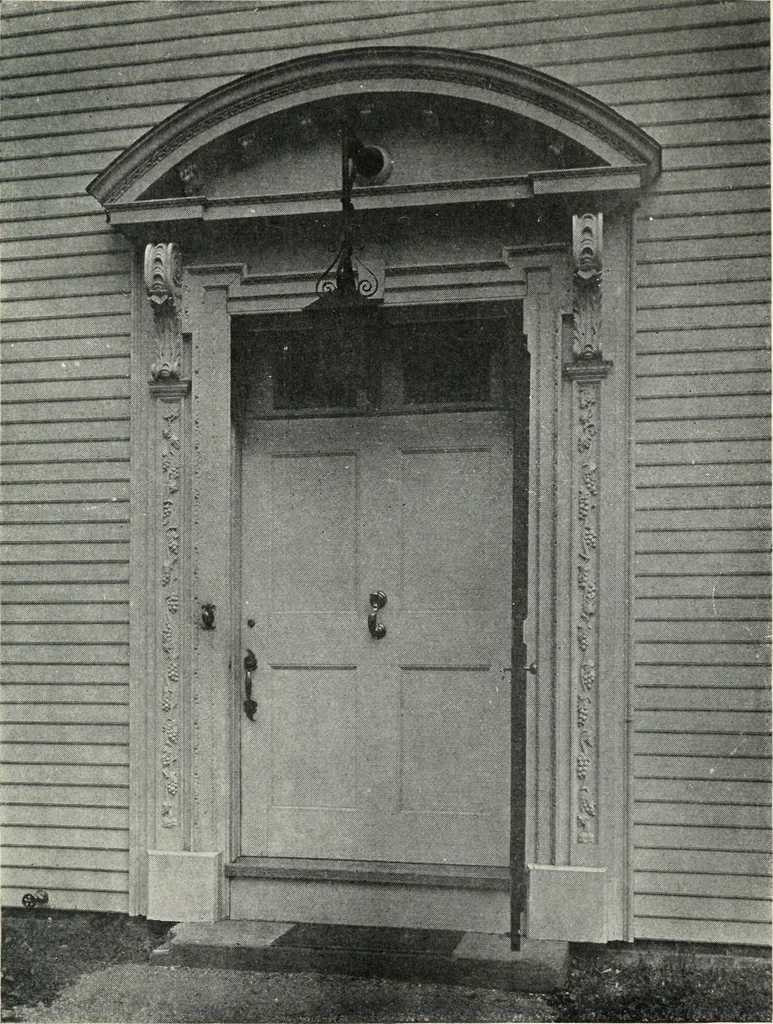 An illustration from The architecture of colonial America, 1915, leaf 160