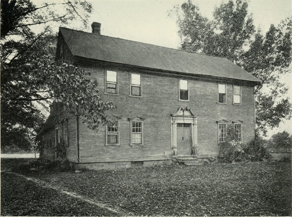 An illustration from The architecture of colonial America, 1915, leaf 166