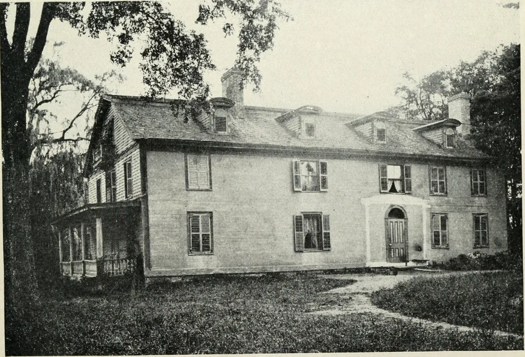 An illustration from The architecture of colonial America, 1915, leaf 176