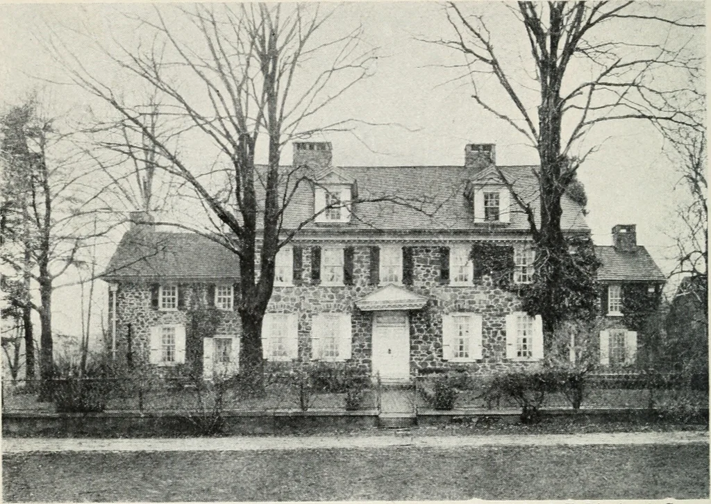 An illustration from The architecture of colonial America, 1915, leaf 177