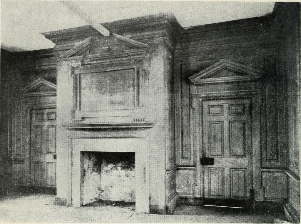 An illustration from The architecture of colonial America, 1915, leaf 181