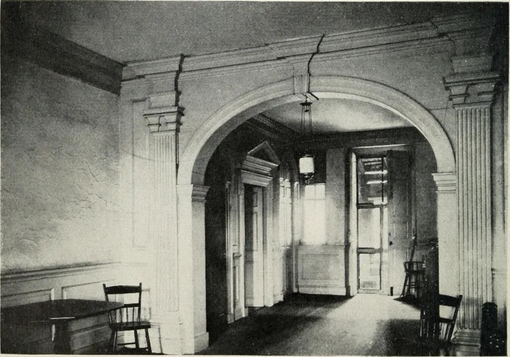 An illustration from The architecture of colonial America, 1915, leaf 181