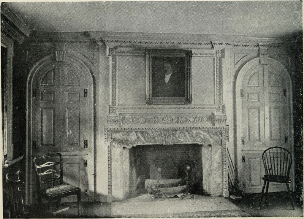 An illustration from The architecture of colonial America, 1915, leaf 191