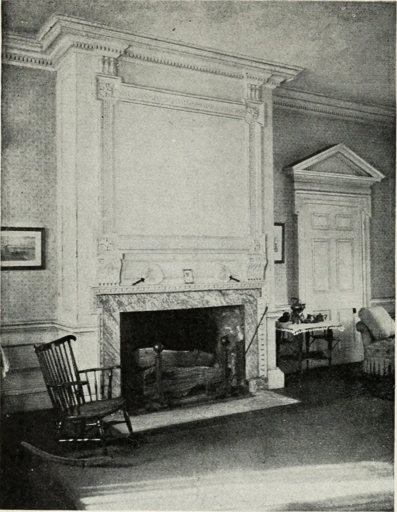 An illustration from The architecture of colonial America, 1915, leaf 205