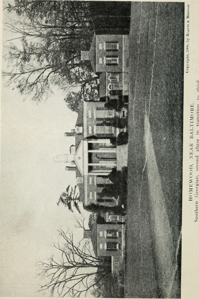 An illustration from The architecture of colonial America, 1915, leaf 213