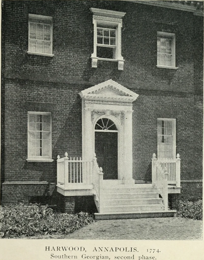 An illustration from The architecture of colonial America, 1915, leaf 228