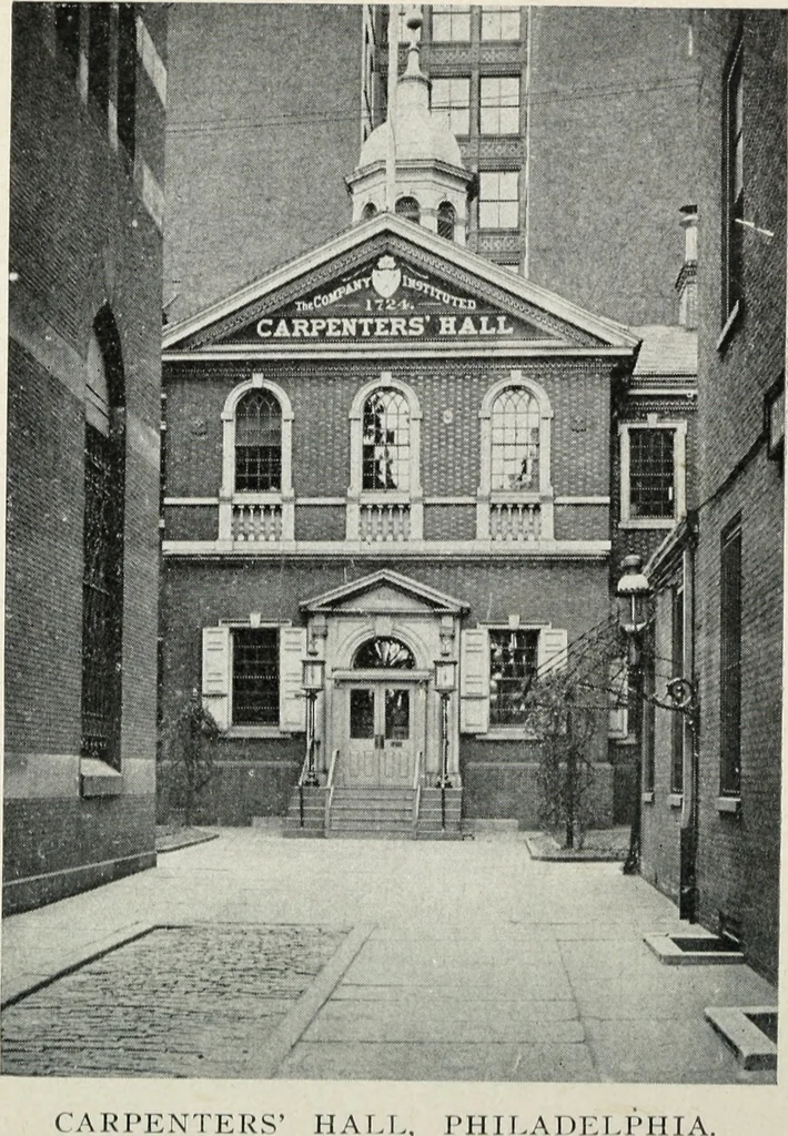 An illustration from The architecture of colonial America, 1915, leaf 273