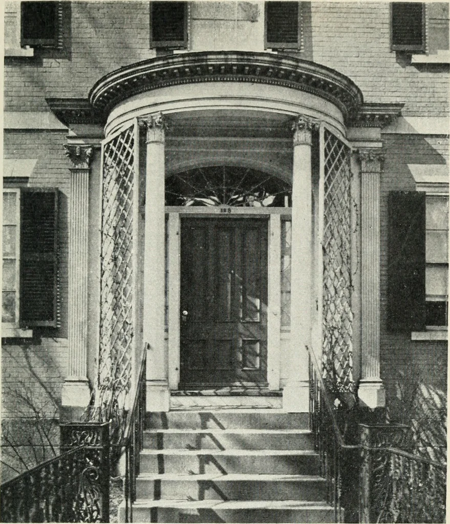 An illustration from The architecture of colonial America, 1915, leaf 36