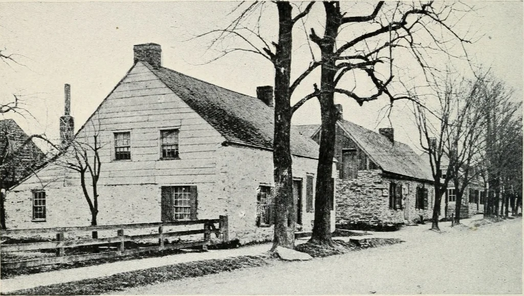 An illustration from The architecture of colonial America, 1915, leaf 37