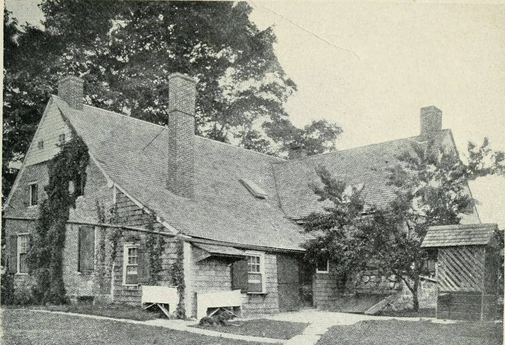 An illustration from The architecture of colonial America, 1915, leaf 44