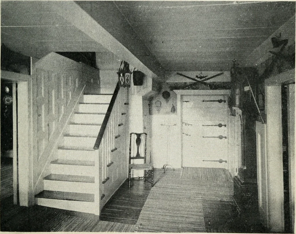 An illustration from The architecture of colonial America, 1915, leaf 44