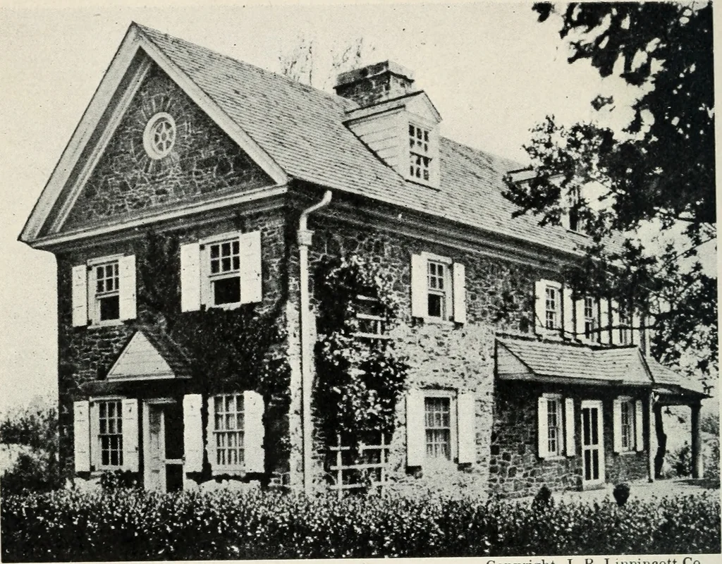 An illustration from The architecture of colonial America, 1915, leaf 89