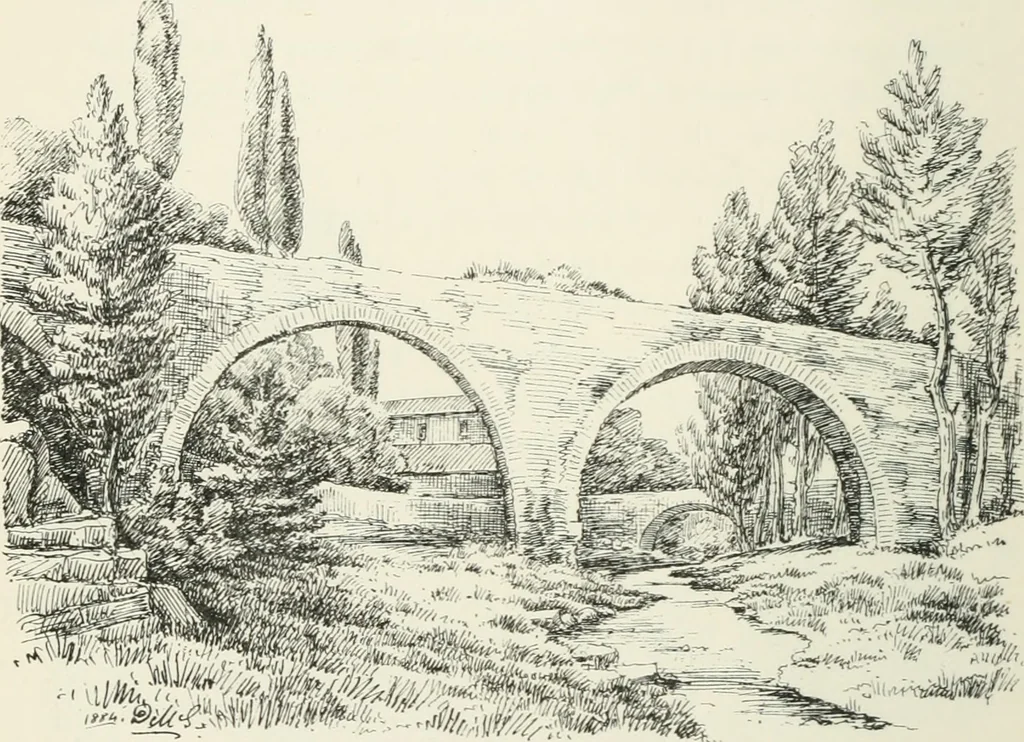 An illustration from The architecture of Provence and the Riviera, 1888, leaf 109