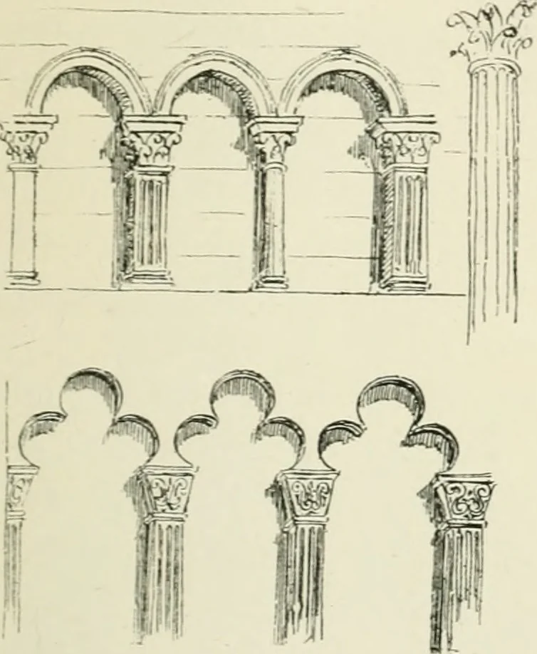 An illustration from The architecture of Provence and the Riviera, 1888, leaf 148