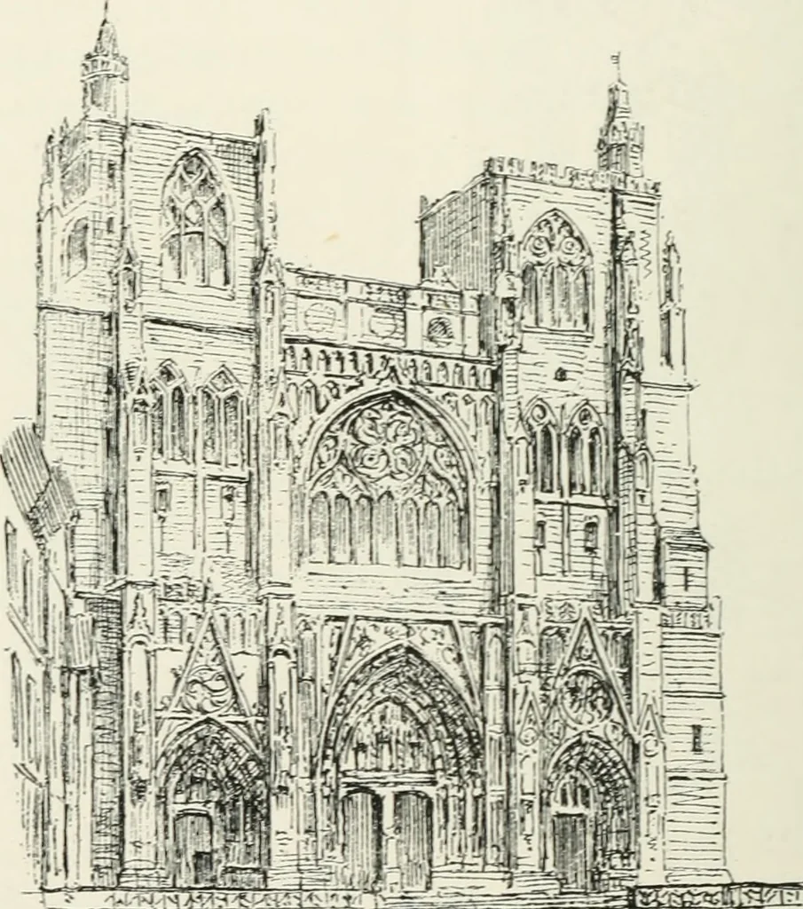 An illustration from The architecture of Provence and the Riviera, 1888, leaf 151