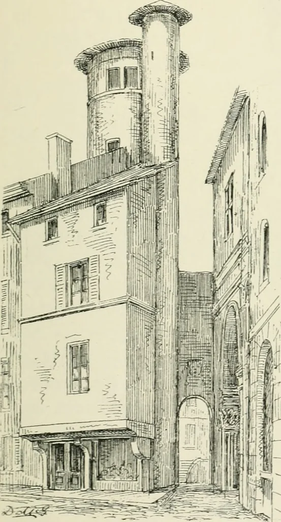 An illustration from The architecture of Provence and the Riviera, 1888, leaf 152