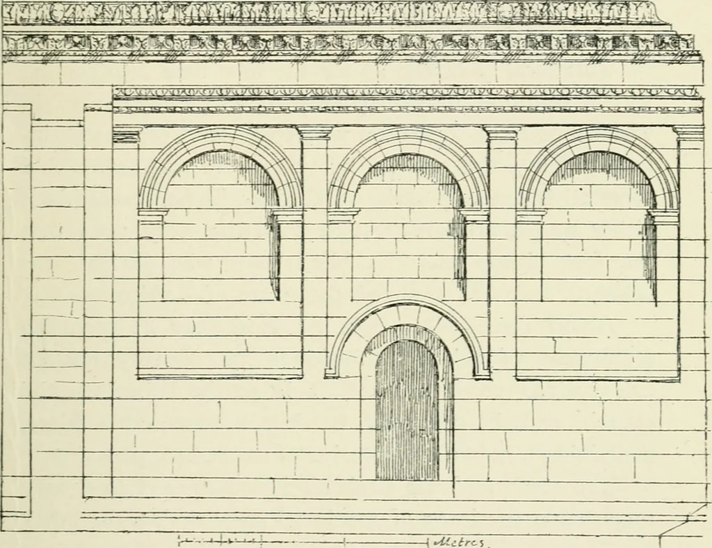 An illustration from The architecture of Provence and the Riviera, 1888, leaf 160