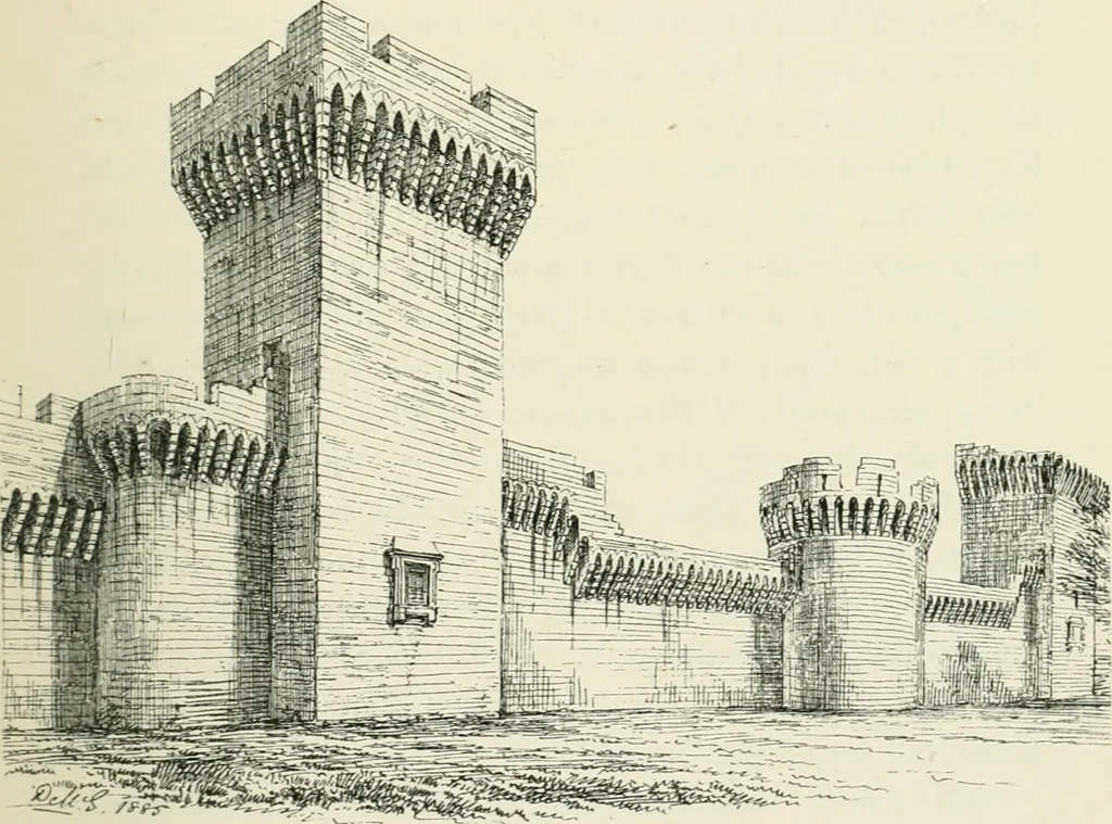 An illustration from The architecture of Provence and the Riviera, 1888, leaf 174