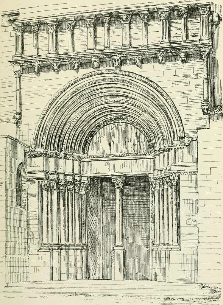 An illustration from The architecture of Provence and the Riviera, 1888, leaf 194
