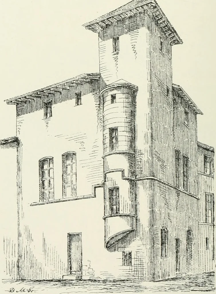 An illustration from The architecture of Provence and the Riviera, 1888, leaf 197