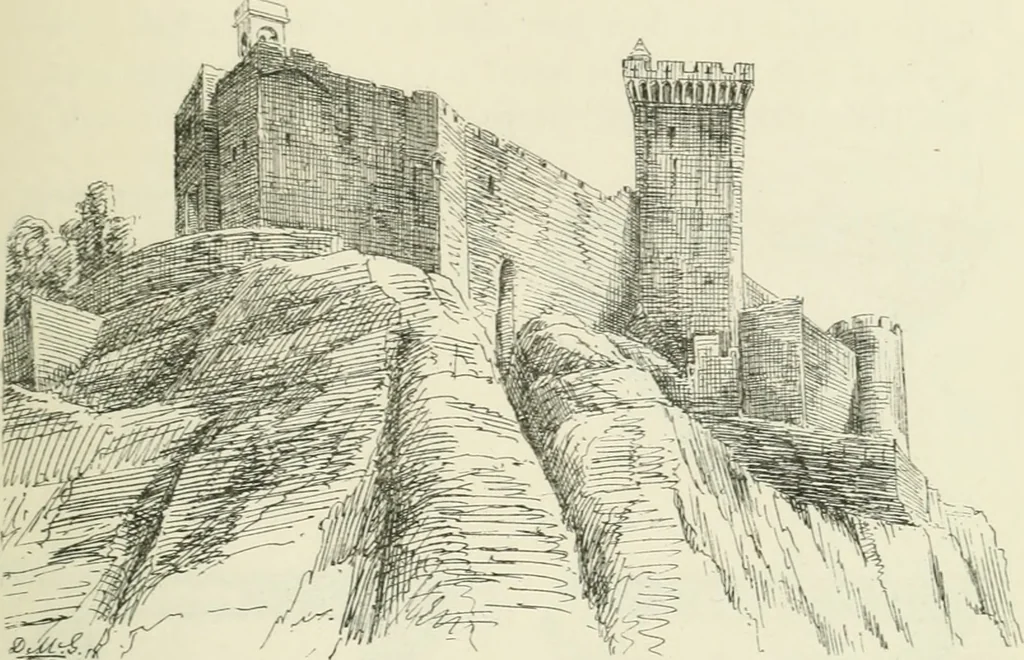 An illustration from The architecture of Provence and the Riviera, 1888, leaf 200