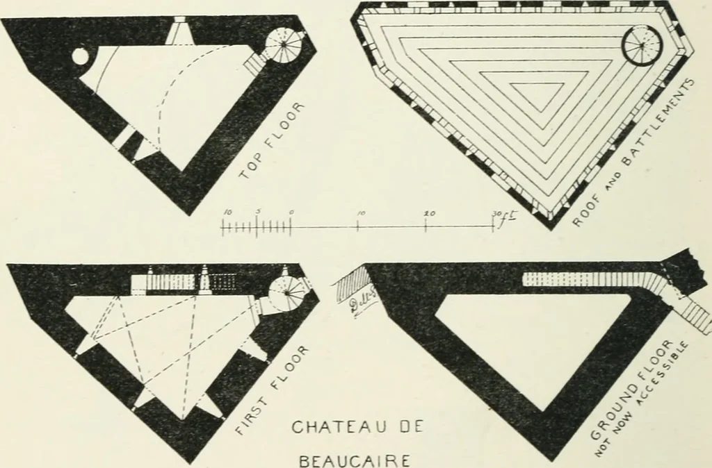 An illustration from The architecture of Provence and the Riviera, 1888, leaf 201