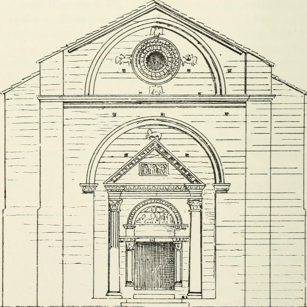 An illustration from The architecture of Provence and the Riviera, 1888, leaf 207