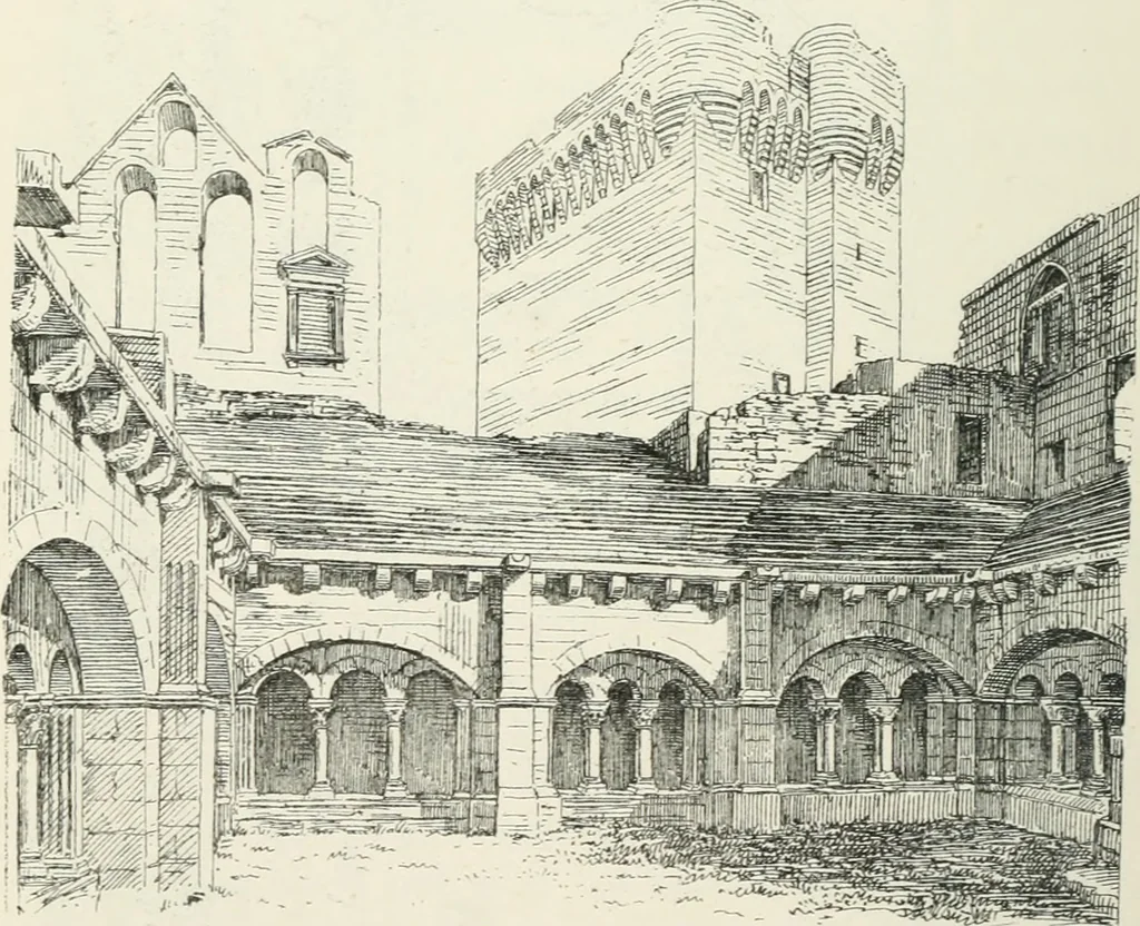 An illustration from The architecture of Provence and the Riviera, 1888, leaf 223