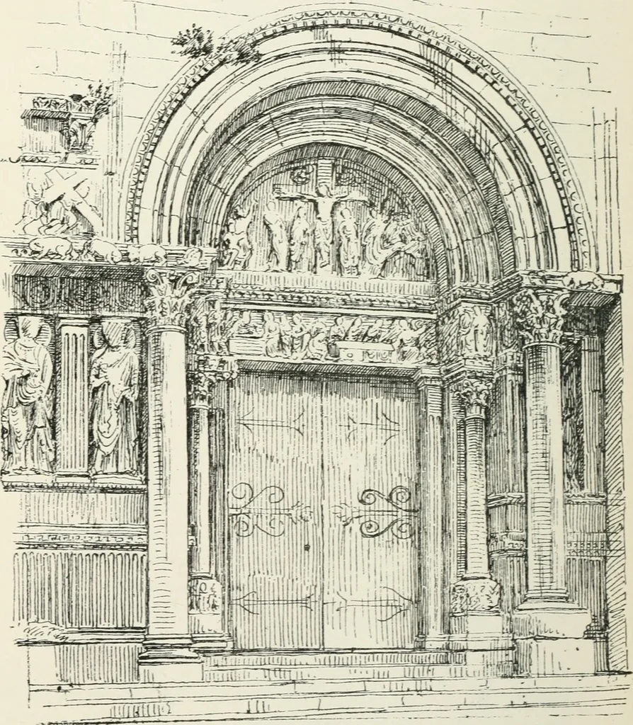 An illustration from The architecture of Provence and the Riviera, 1888, leaf 233