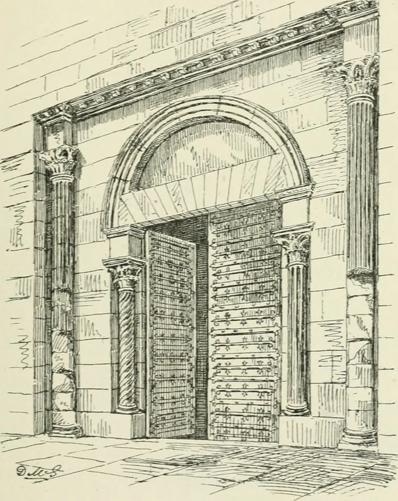 An illustration from The architecture of Provence and the Riviera, 1888, leaf 242