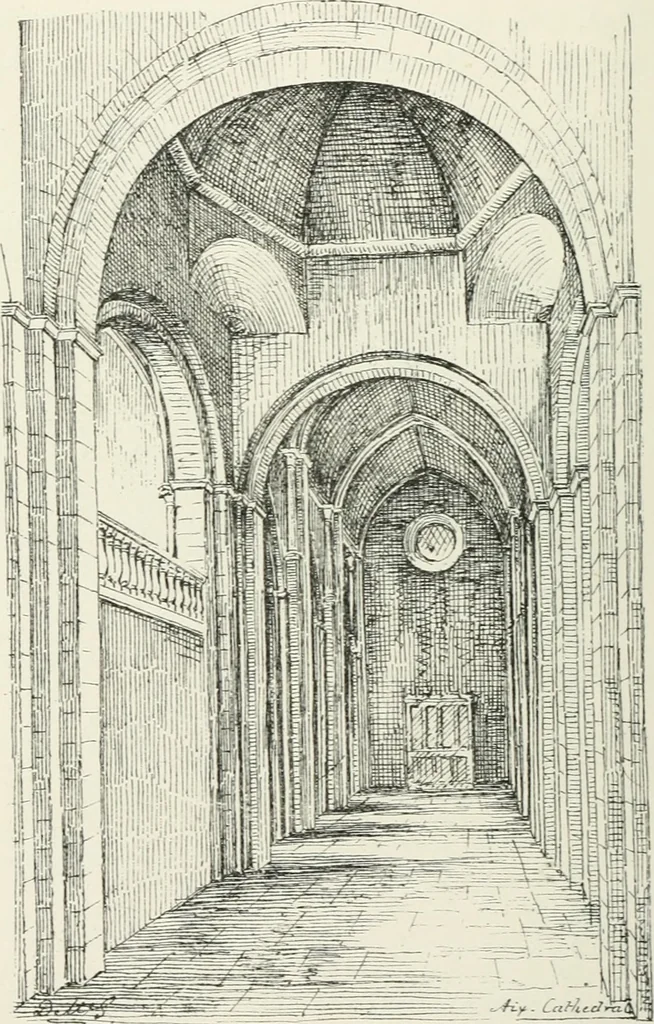 An illustration from The architecture of Provence and the Riviera, 1888, leaf 243