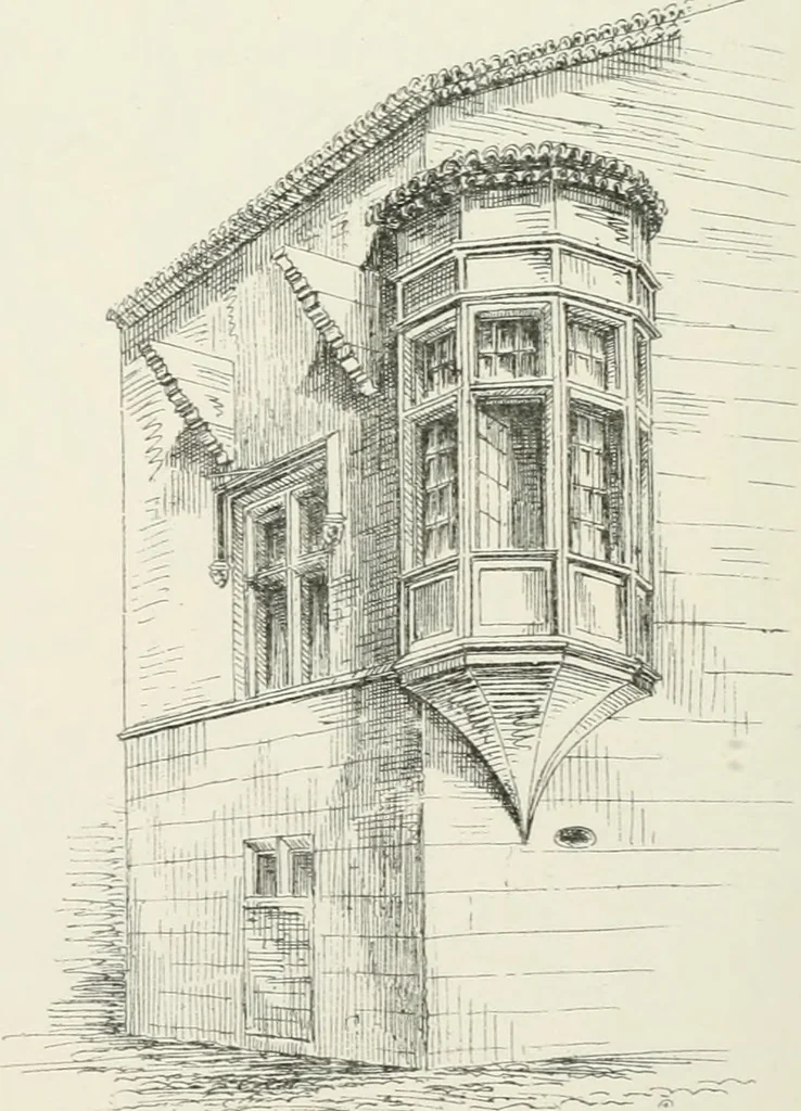 An illustration from The architecture of Provence and the Riviera, 1888, leaf 253