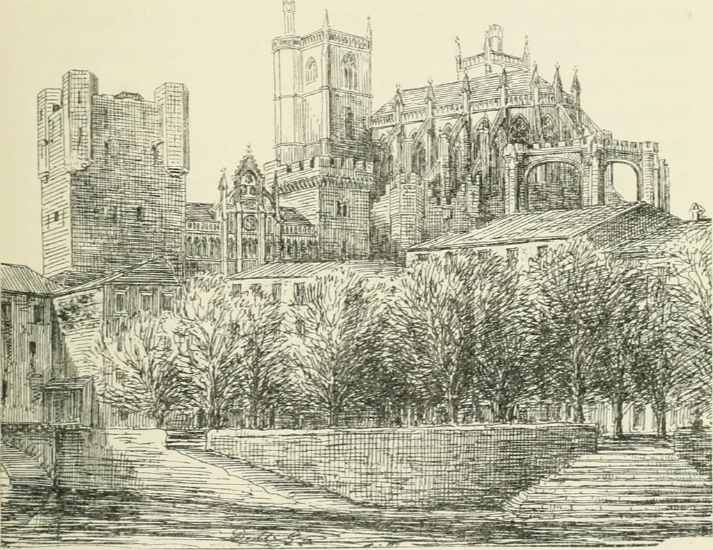 An illustration from The architecture of Provence and the Riviera, 1888, leaf 256