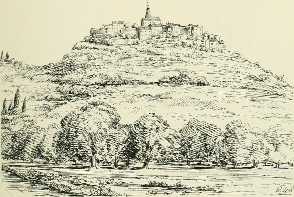 An illustration from The architecture of Provence and the Riviera, 1888, leaf 300