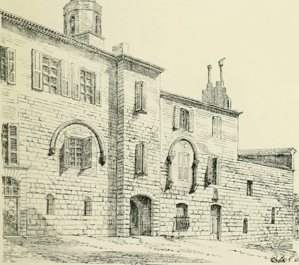An illustration from The architecture of Provence and the Riviera, 1888, leaf 312