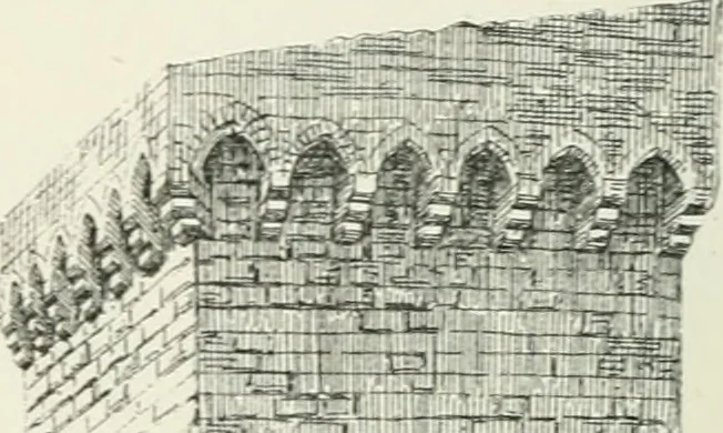 An illustration from The architecture of Provence and the Riviera, 1888, leaf 313