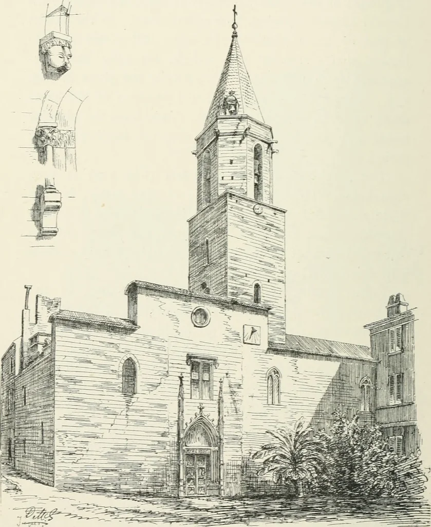 An illustration from The architecture of Provence and the Riviera, 1888, leaf 315