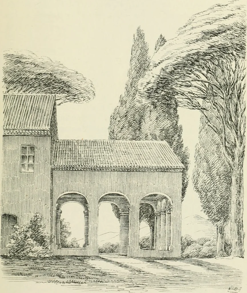 An illustration from The architecture of Provence and the Riviera, 1888, leaf 332