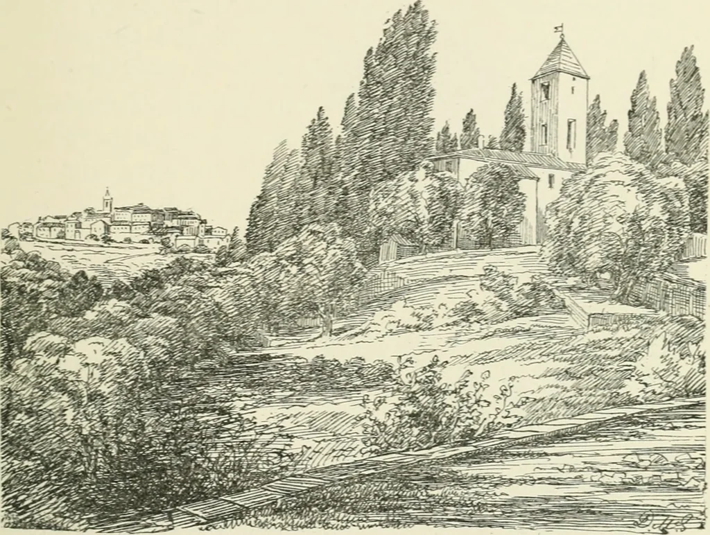 An illustration from The architecture of Provence and the Riviera, 1888, leaf 374