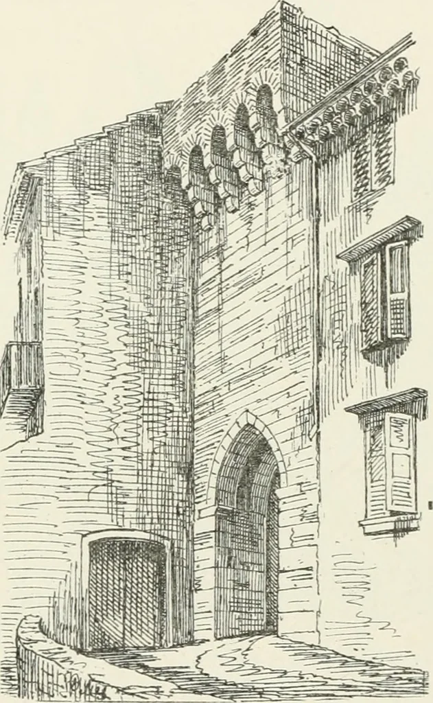 An illustration from The architecture of Provence and the Riviera, 1888, leaf 375