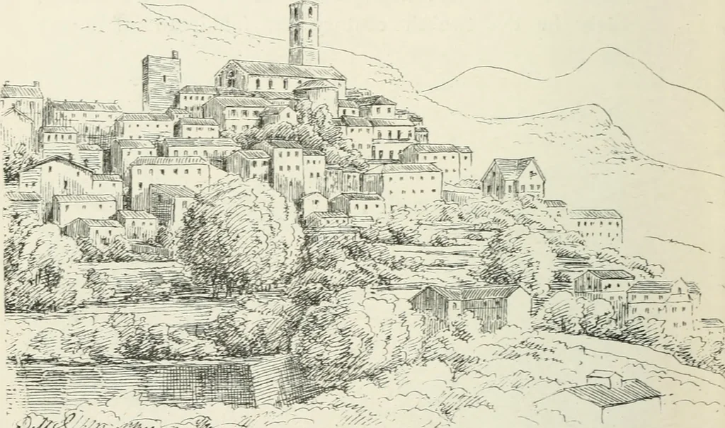 An illustration from The architecture of Provence and the Riviera, 1888, leaf 377