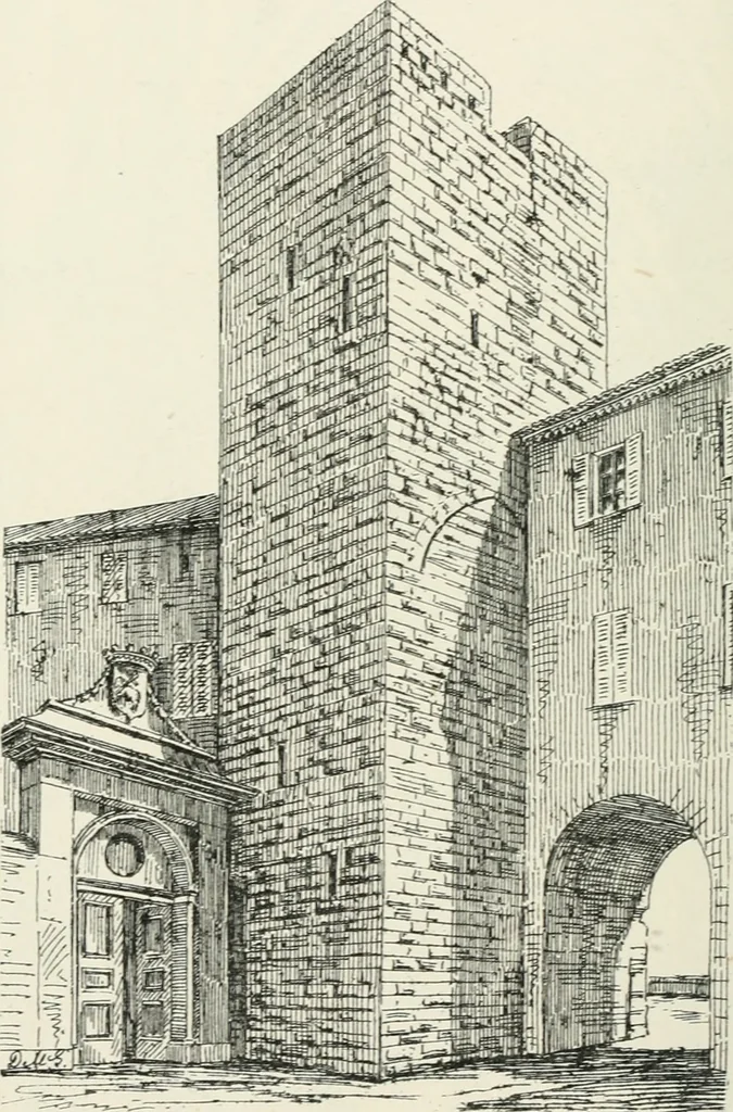 An illustration from The architecture of Provence and the Riviera, 1888, leaf 381