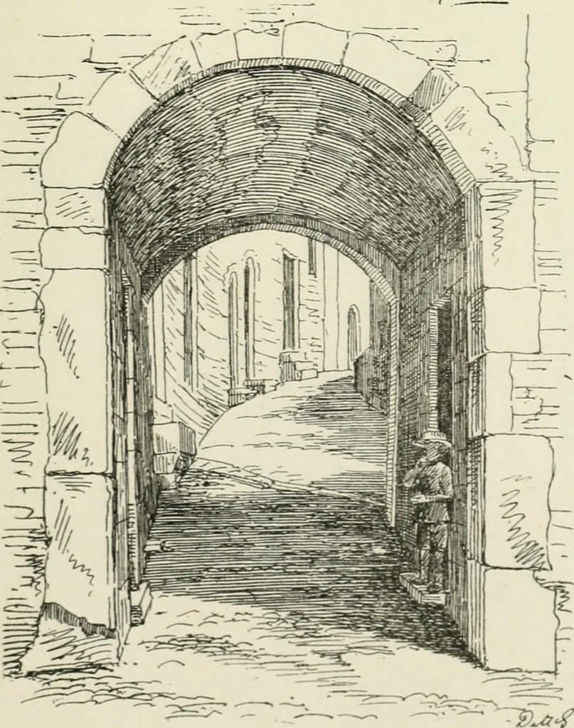 An illustration from The architecture of Provence and the Riviera, 1888, leaf 384