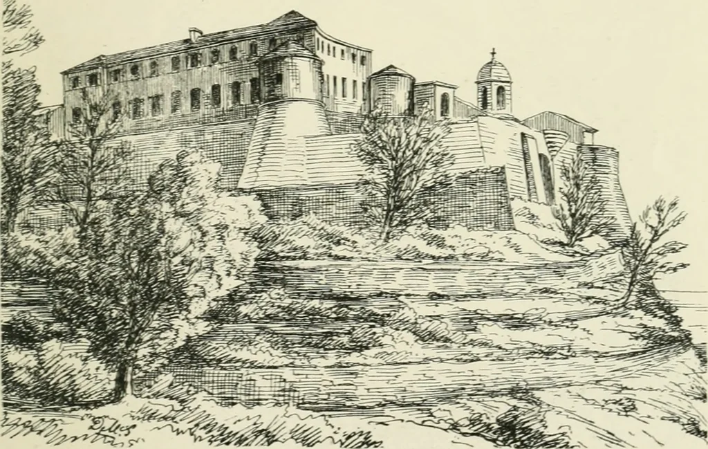 An illustration from The architecture of Provence and the Riviera, 1888, leaf 394